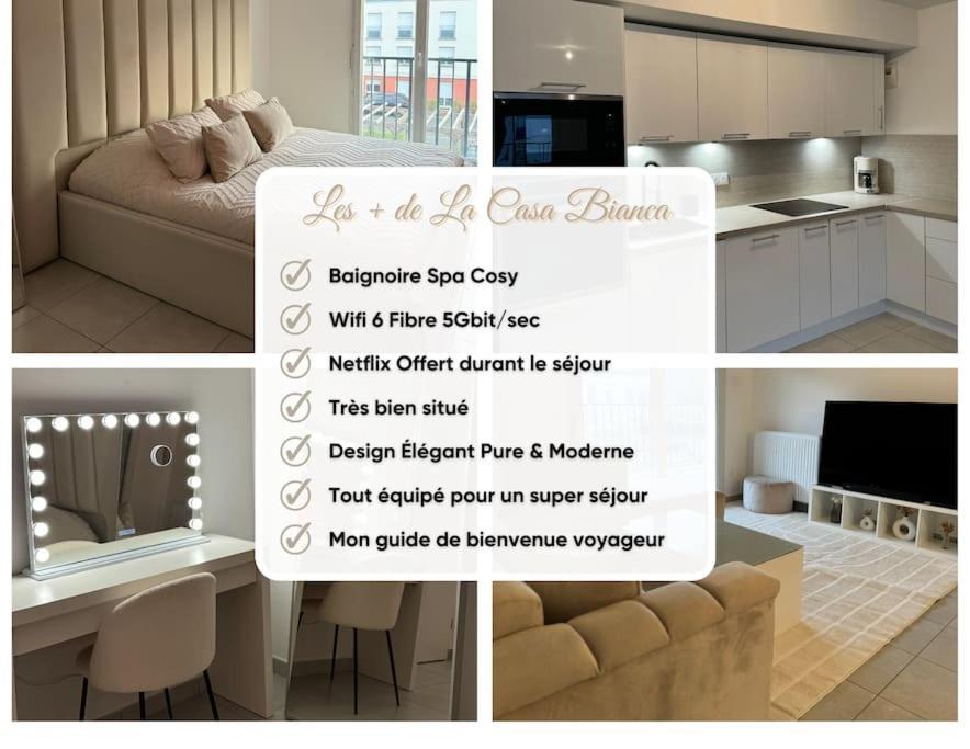 Superbe Appartement - Near Paris คอร์เบล-เอซองส์ ภายนอก รูปภาพ